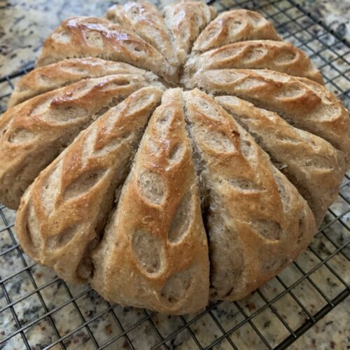 Pretty Whole Wheat Bread