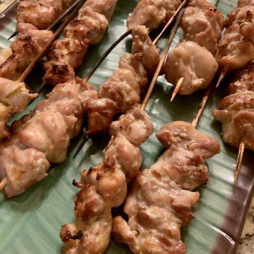 Grilled Asian Chicken Satay