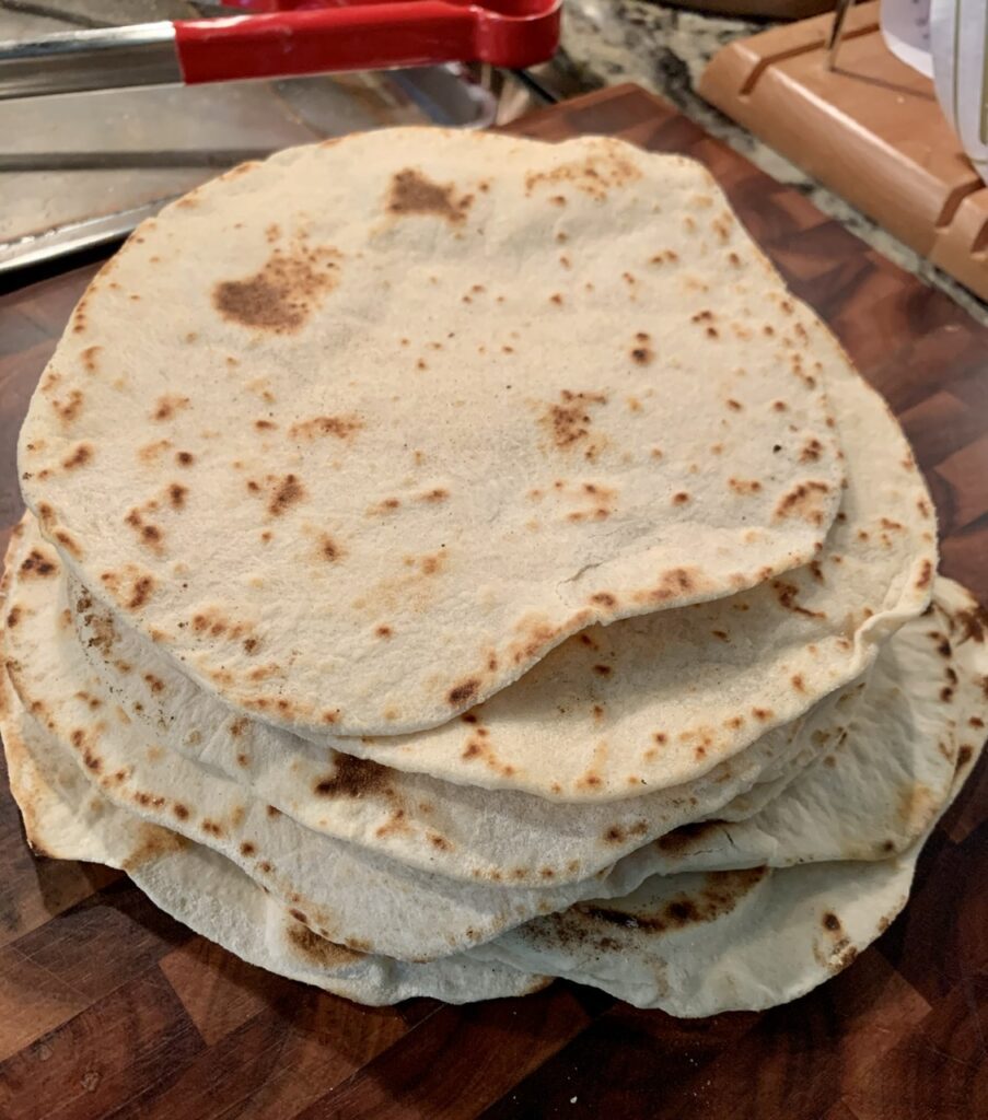 Delicious Soft Flour Tortillas