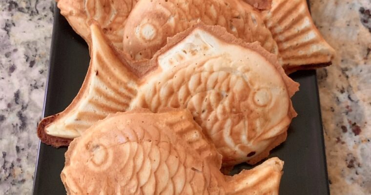 How to make Fun Festive Japanese Fish-Shaped Pancakes!