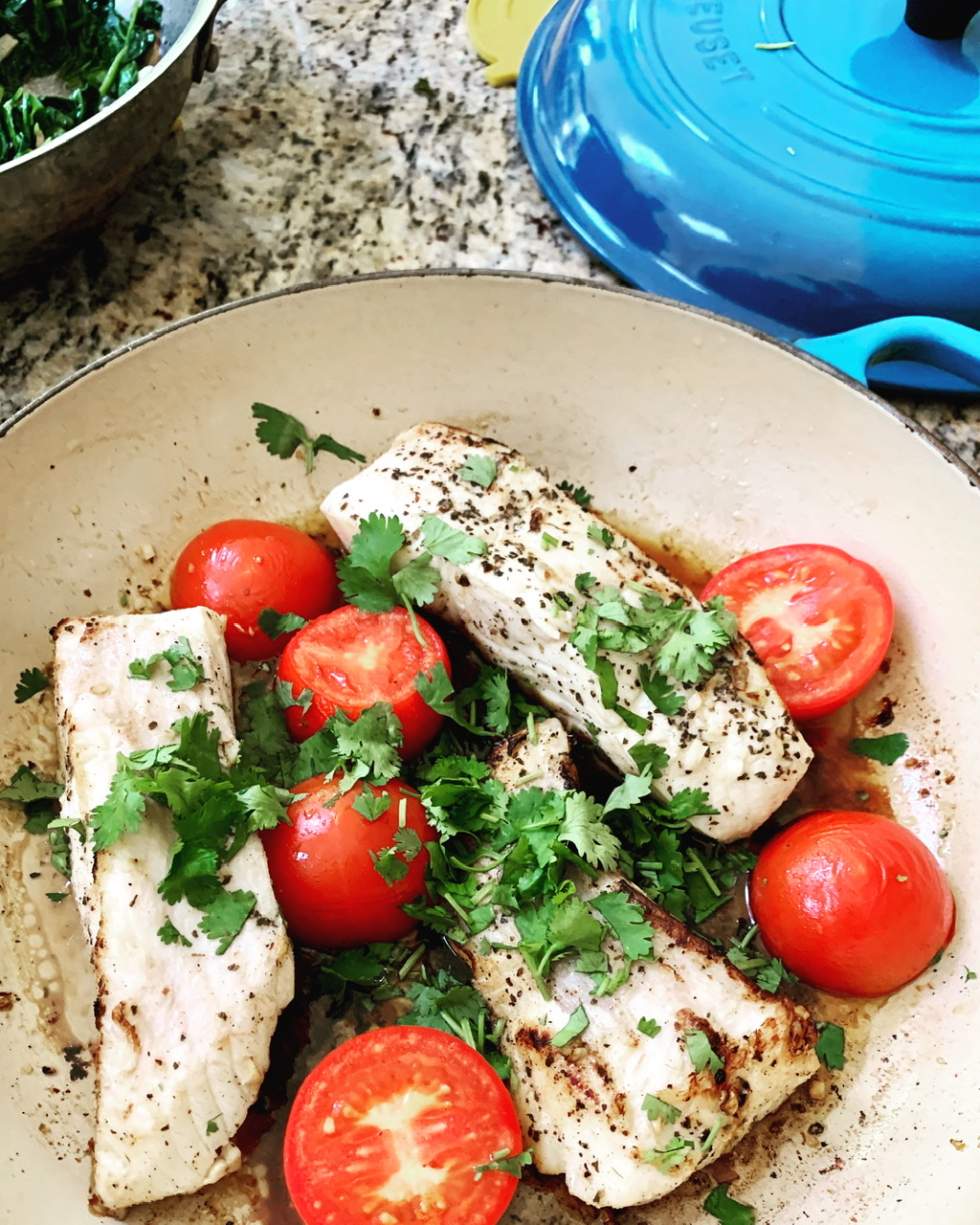 Fish in a Hurry: Easy Pan-Seared Halibut using my Favorite Marinade
