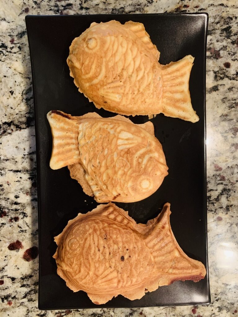 Taiyaki Japanese Fish-Shaped Pancakes