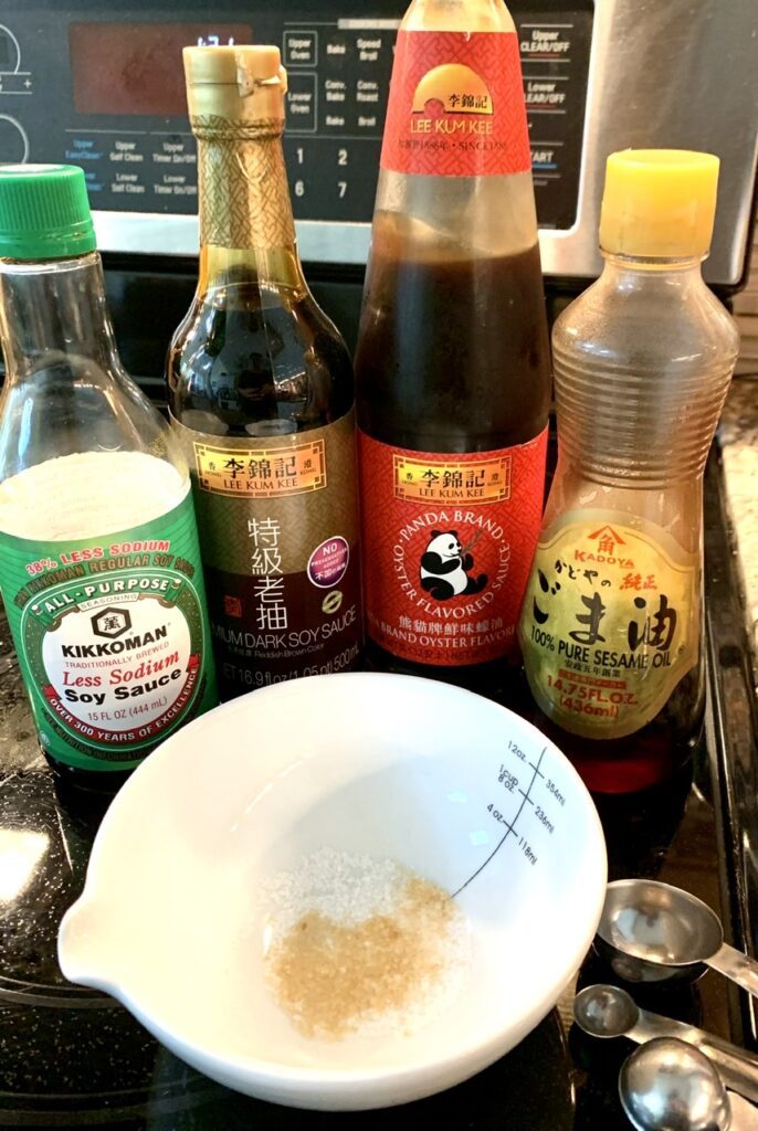 Seasonings for lucky long life noodles
