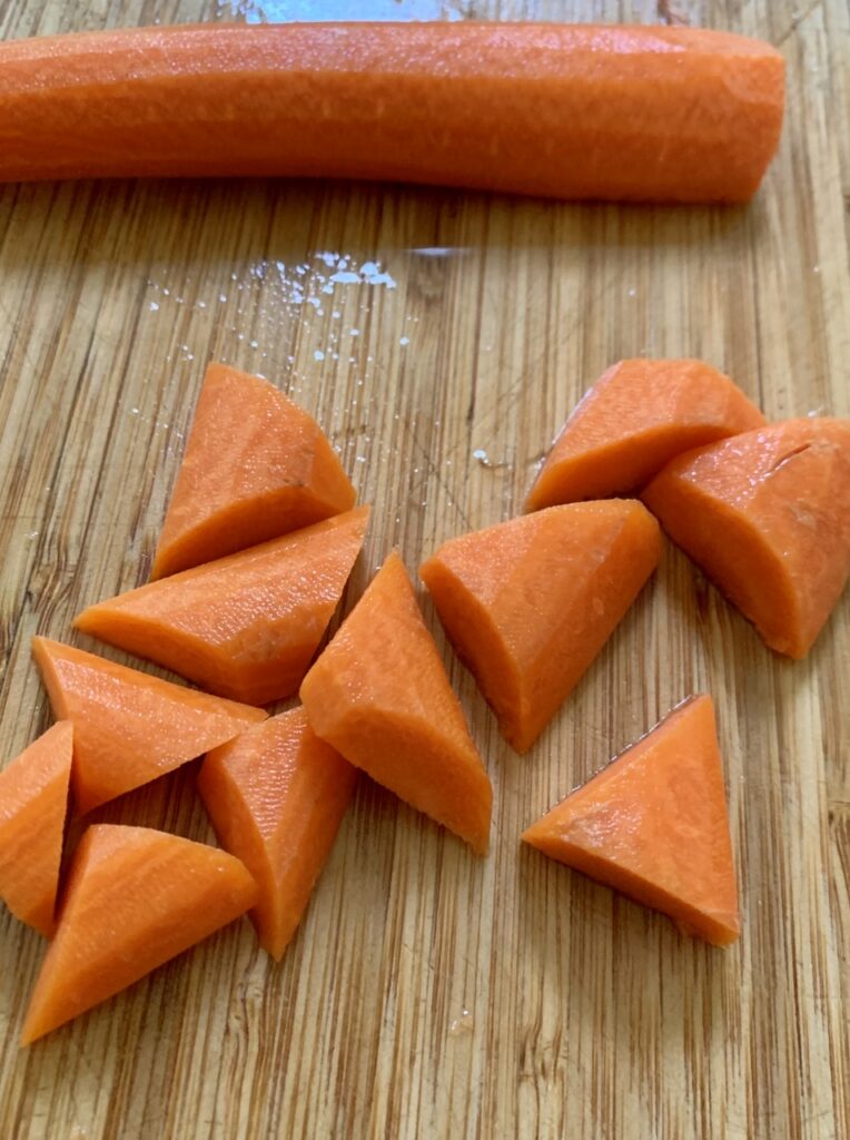 Cutting the carrots, rangiri style