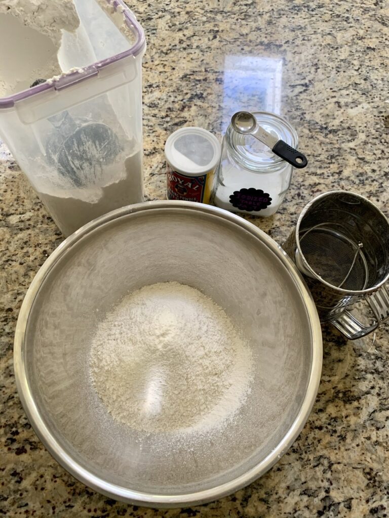 Ingredients for Delicious Soft Flour Tortilla