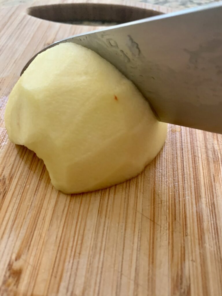 Cutting the Apple