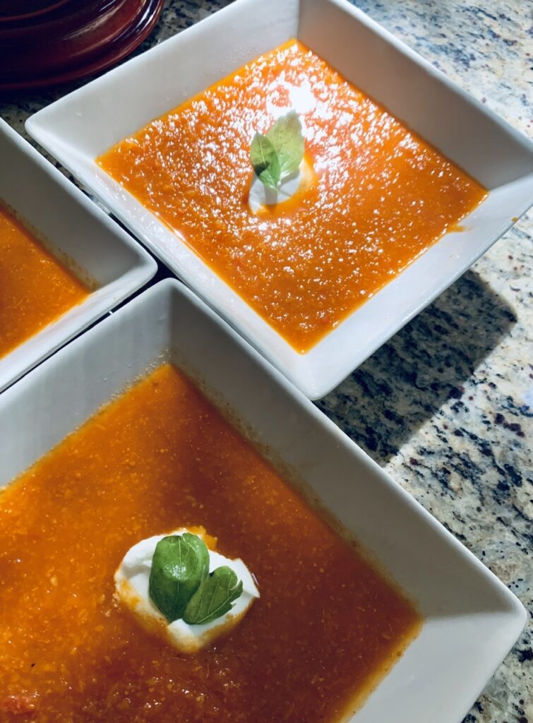 Easy Tomato Carrot Soup