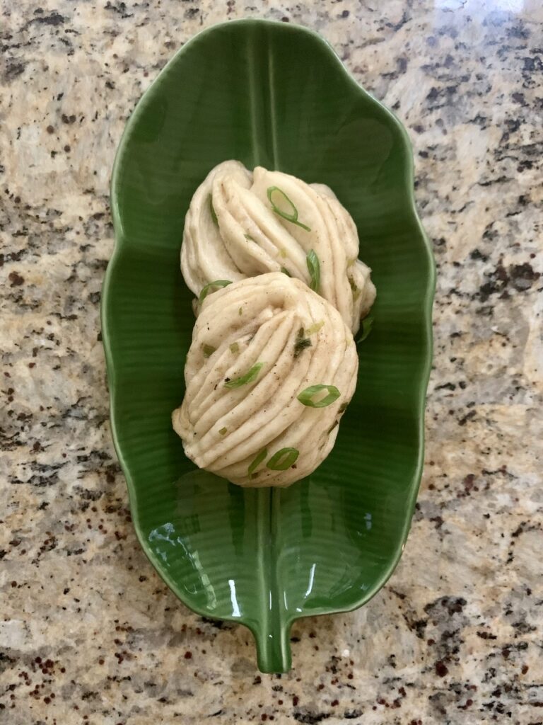 Chinese Twirl Flower Buns