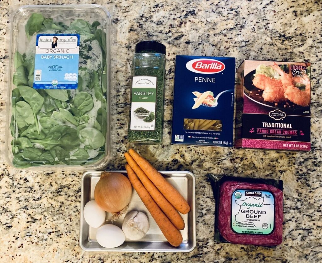 Ingredients for Easy Italian Wedding Soup