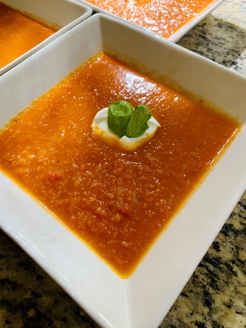Easy Tomato Carrot Soup
