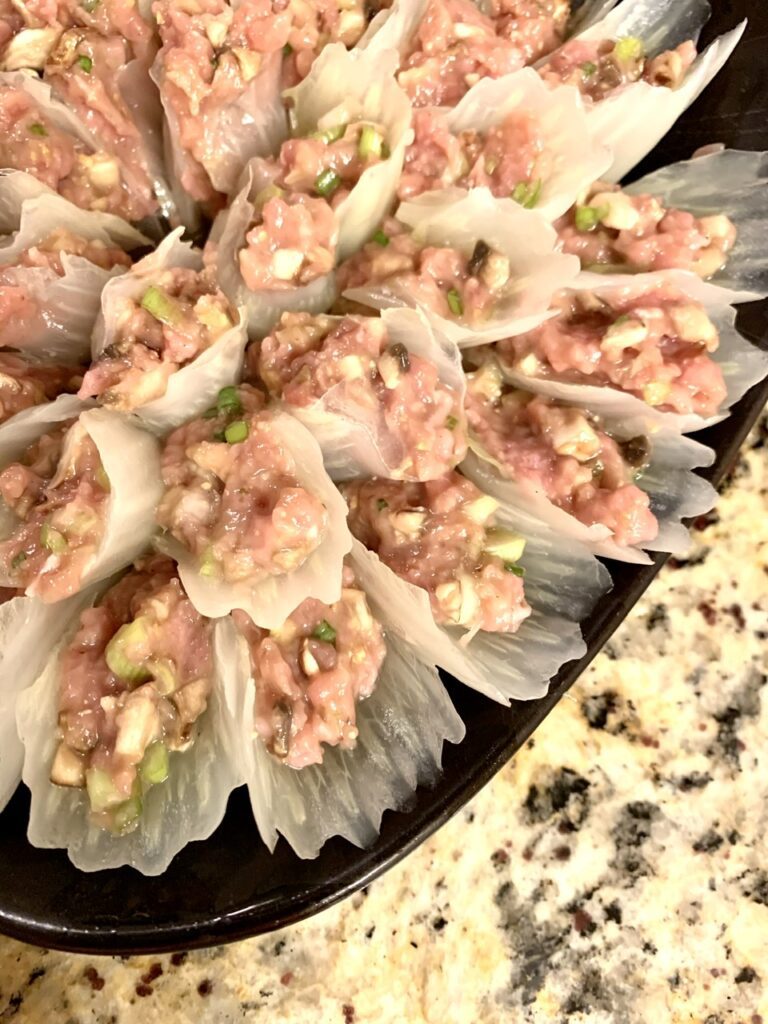 Pretty Stuffed Cabbage Leaves