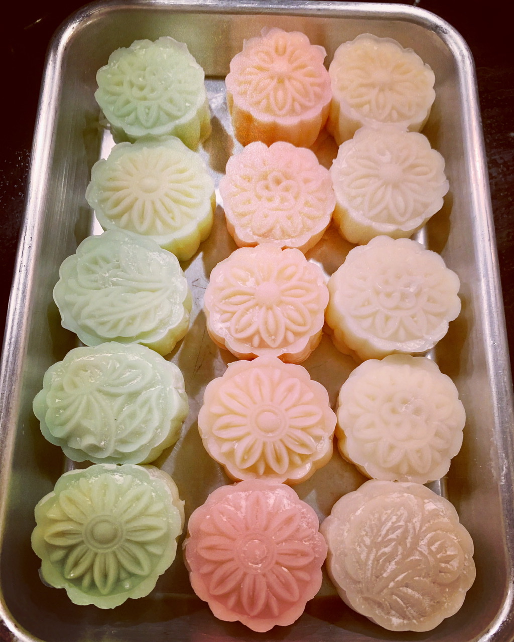 Pretty Mochi Mooncakes with Creamy Custard: See How I Made Them From Scratch!