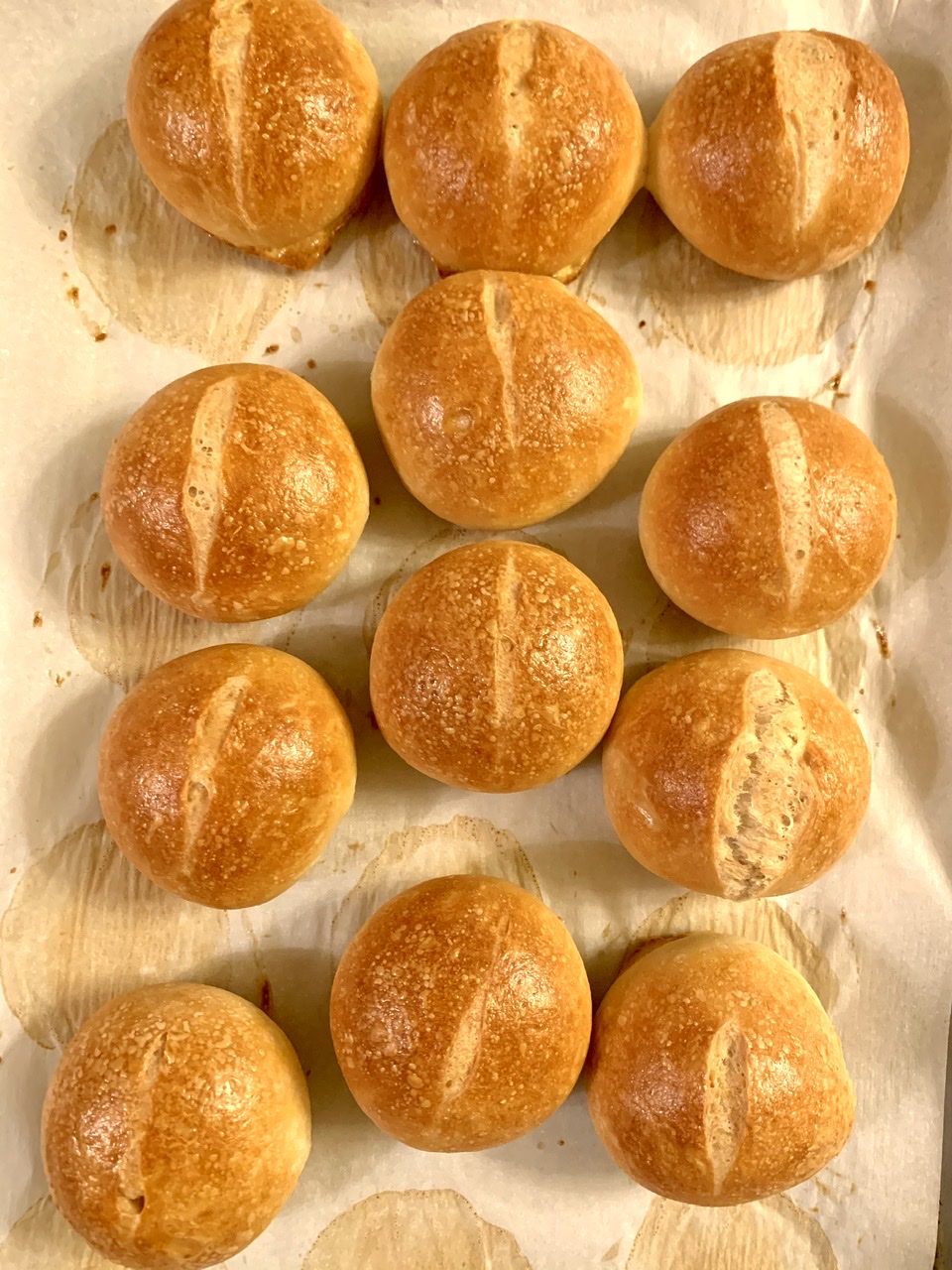 Crusty Golden Rolls: European-Style - Fab Food Flavors