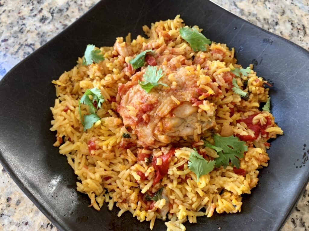 Luxurious Chicken Saffron Rice
