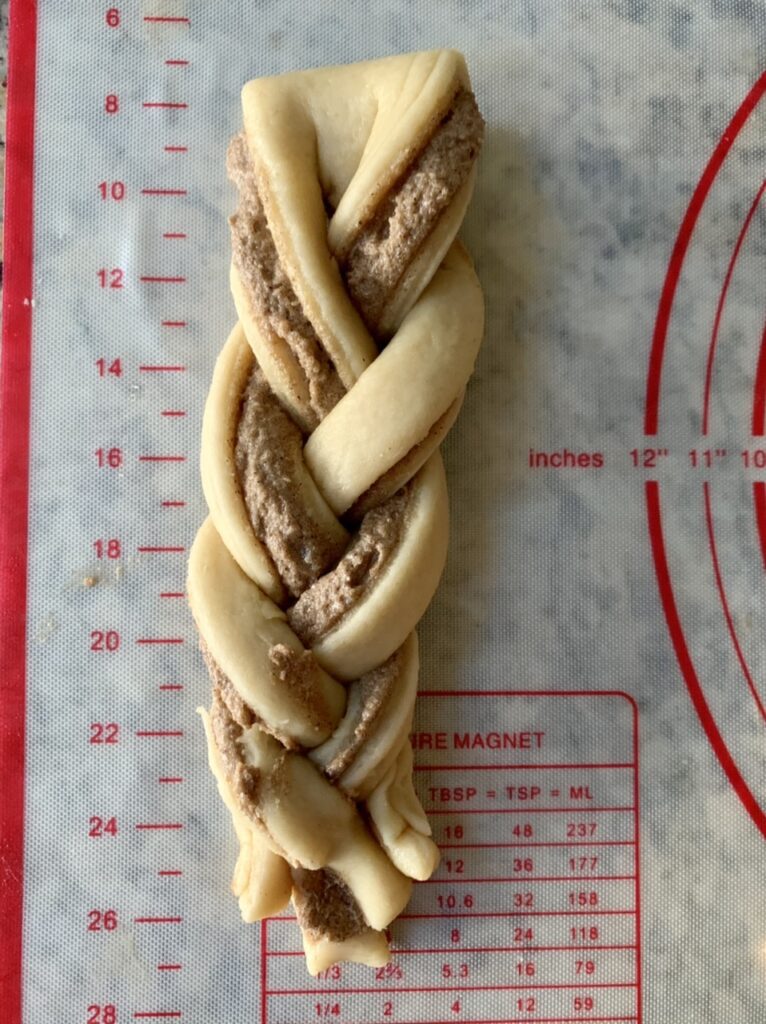 Braiding the Sticky Braided Cinnamon Knots