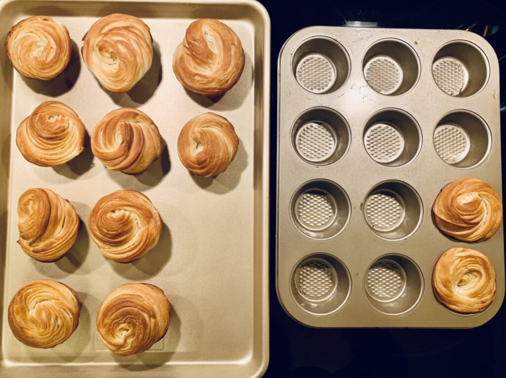 Butter Cruffins (Croissant + Muffin)