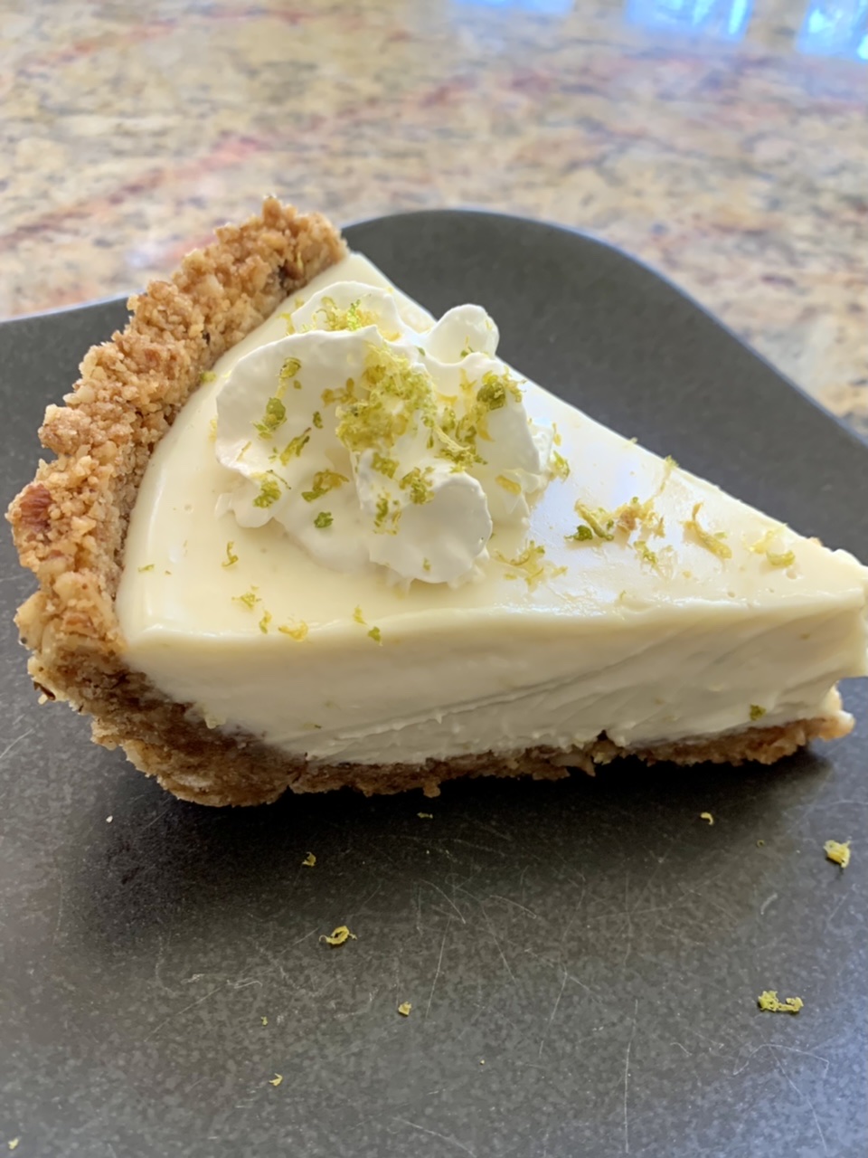 How to Make Key Lime Pie with Nut Crust